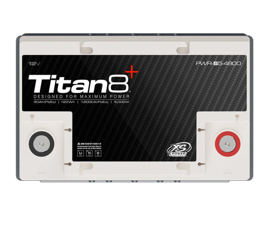 XS Power 12V PWR-S5-4800 Titan8 Series Lithium Titanate Oxide (LTO) Battery — view 1