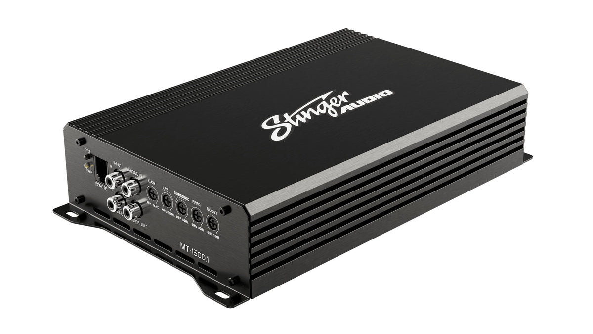 Stinger Audio MT-1500.1 1500 Watt (RMS) Class D Monoblock Car Audio Amplifier