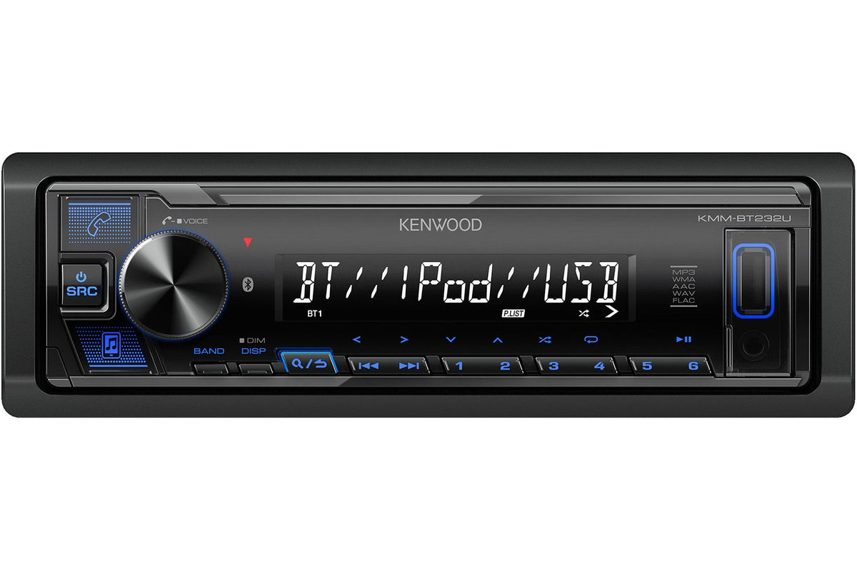 Kenwood KMM-BT232U Digital Media Receiver with Bluetooth — view 1