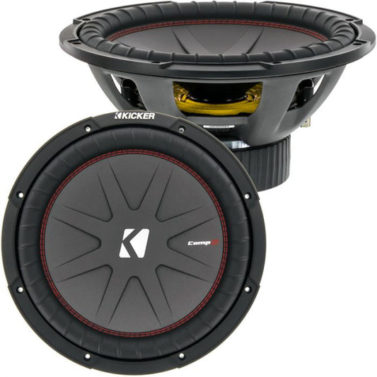 Kicker CompR 10-Inch 4 Ohm DVC Subwoofer (43CWR104) — view 1