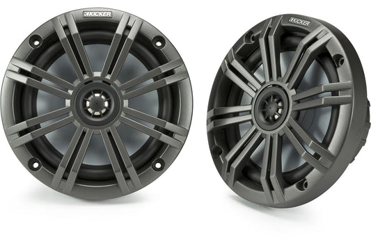 Kicker 45KM654 KM 6.5" 4Ω Coaxial Marine Speakers — view 1