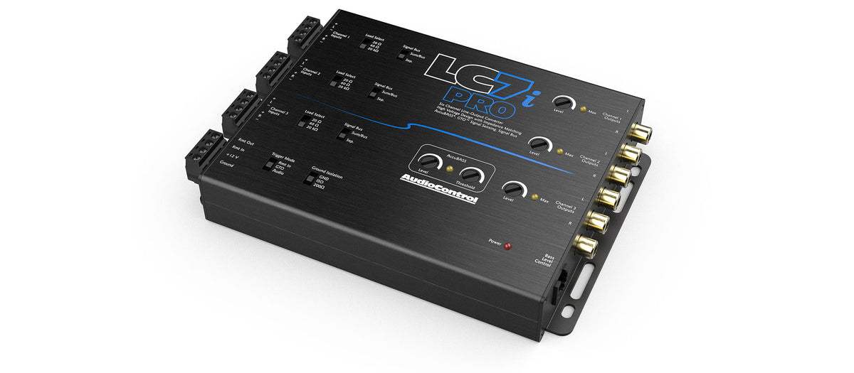 AudioControl LC7I-PRO LC7i PRO 6 Channel Line Output Converter with AccuBASS® — view 2