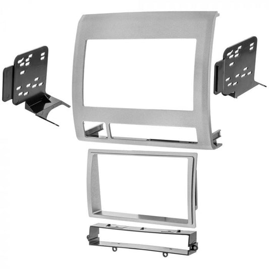 Metra 95-8214TG Double DIN Gray Stereo Dash Kit for Toyota Tacoma 2005-2011 — view 1