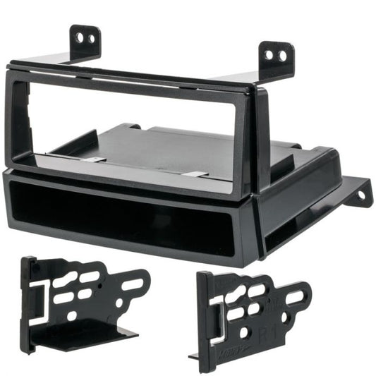 Metra 95-7323 Double DIN Dash Kit for Select 2006-2014 Kia and Hyundai Vehicles (Black) — view 3
