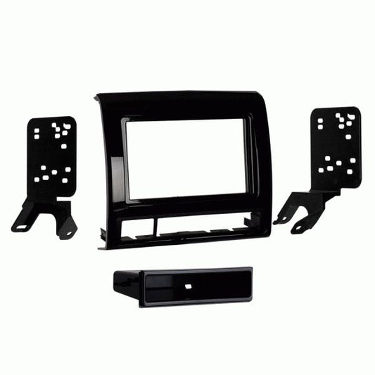 Metra 99-8235CHG Single-DIN Radio Installation Kit for Toyota Tacoma 2012-2015 - Charcoal High Gloss — view 2