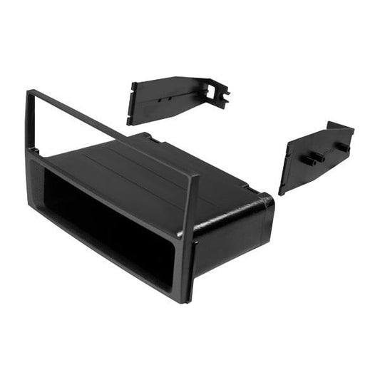 American International NDK724 Single DIN Black Stereo Dash Kit with Storage Pocket — view 1
