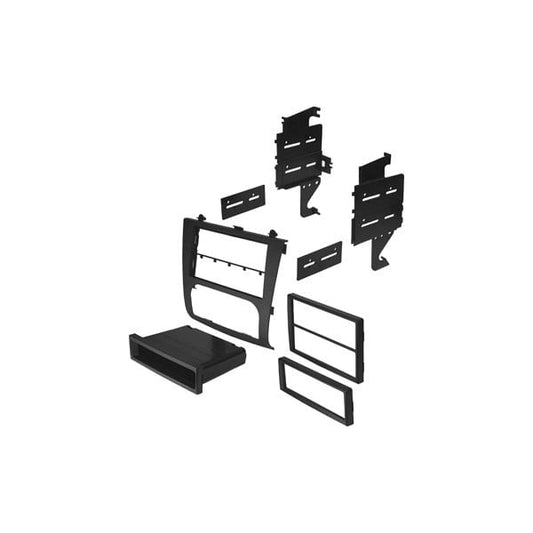 American International NDK728 Double DIN Black Stereo Dash Kit with Optional Storage Pocket — view 1