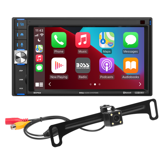 BOSS Audio Systems BCP62-RC Car Stereo - Apple Car