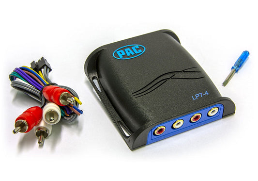 PAC LP7-4 L.O.C. PRO Series 4-Channel Line Output Converter with Remote Turn-On Circuit — view 1