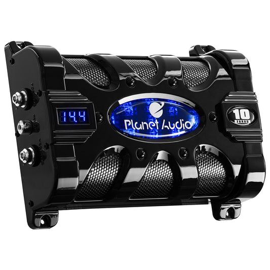 Planet Audio PC10F 10 Farad Car Audio Power Capacitor with Digital Voltage Display — view 2