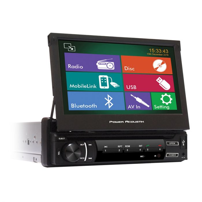 Power Acoustik PD-620HB | Double DIN DVD AM/FM Receiver 6.5-Inch Touchscreen Monitor and Mobile Link MHL Input — view 4