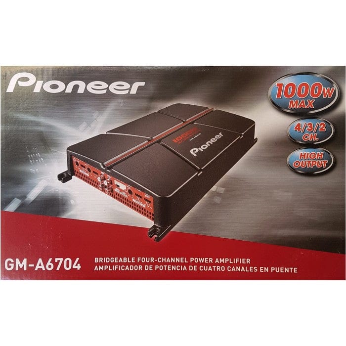 Pioneer GM-A6704 4-Channel Bridgeable Car Amplifier — view 5