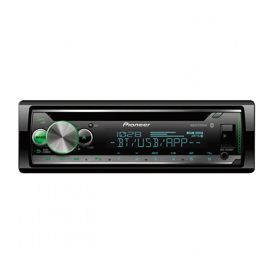 Pioneer DEH-S5200BT CD Receiver with Pioneer Smart Sync App Compatibility, MIXTRAX®, Built-in Bluetooth®, and Color Customization — view 4