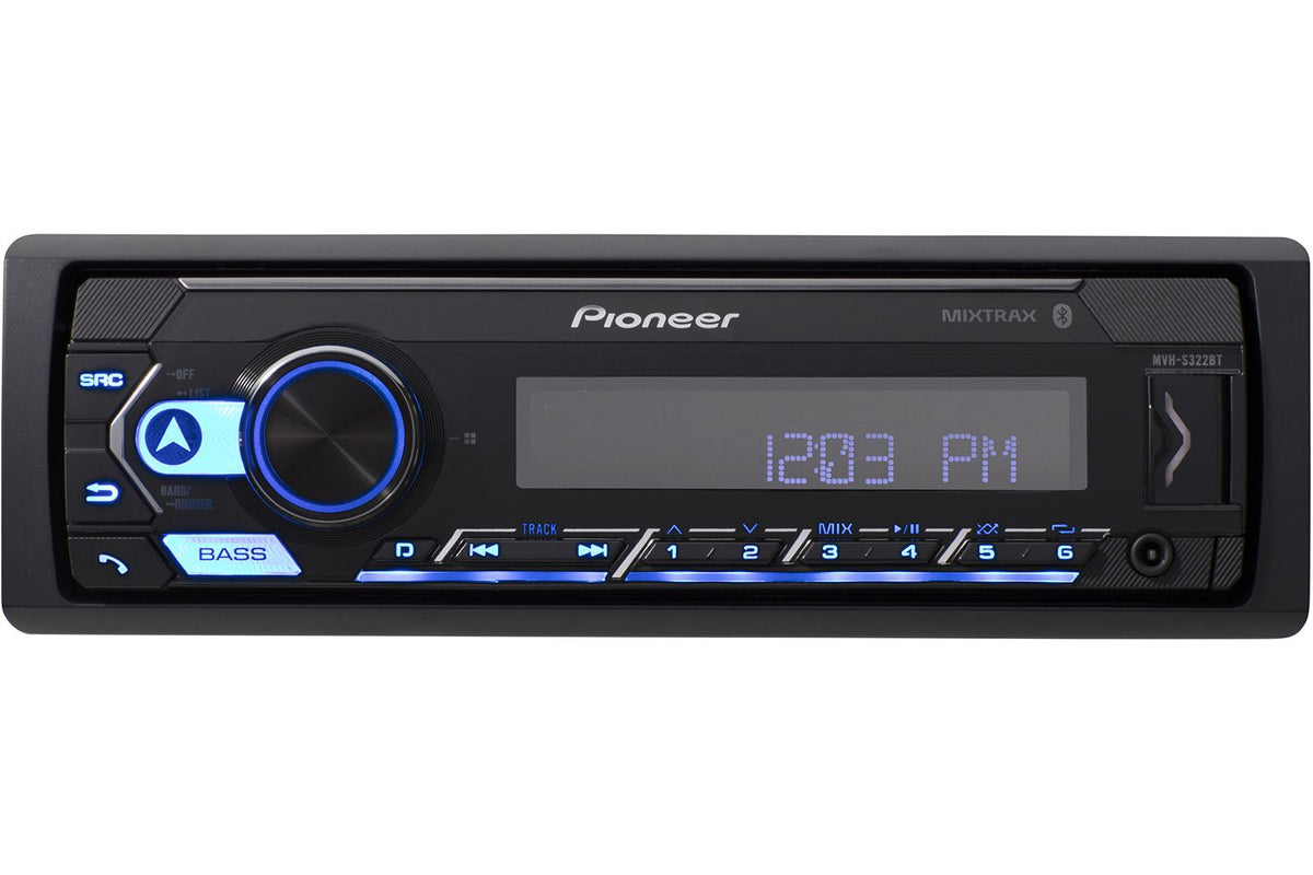 Pioneer MVH-S322BT In-Dash Bluetooth Audio Digital Media Receiver with Alexa Built-in via Pioneer Smart Sync App — view 4