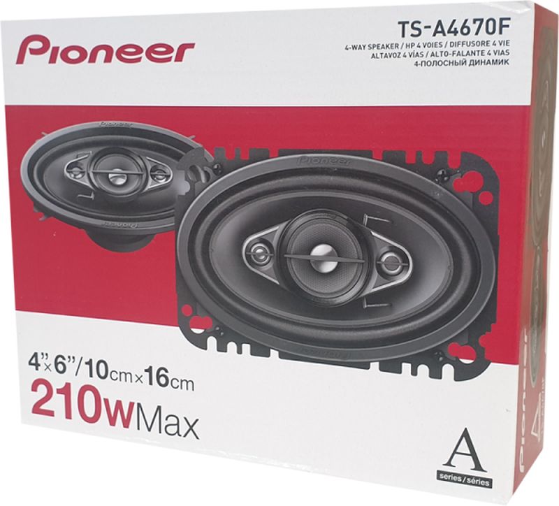 Pioneer TS-A4670F 4 ̋ x 6 ̋ 4-Way Coaxial Speaker System — view 4