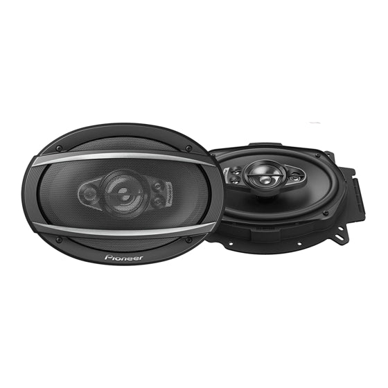 Pioneer TS-A6976R TS-A Series 6" x 9" 550W 3-Way Coaxial Car Speakers — view 1