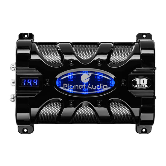 Planet Audio PC10F 10 Farad Car Audio Power Capacitor with Digital Voltage Display — view 1