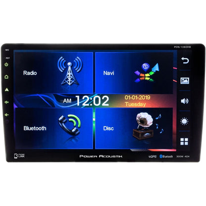 Power Acoustik PDN-1060HB | Double DIN with 10.6-inch Swiveling, LCD Touchscreen, Car Stereo with GPS Navigation and MHL PhoneLink — view 1