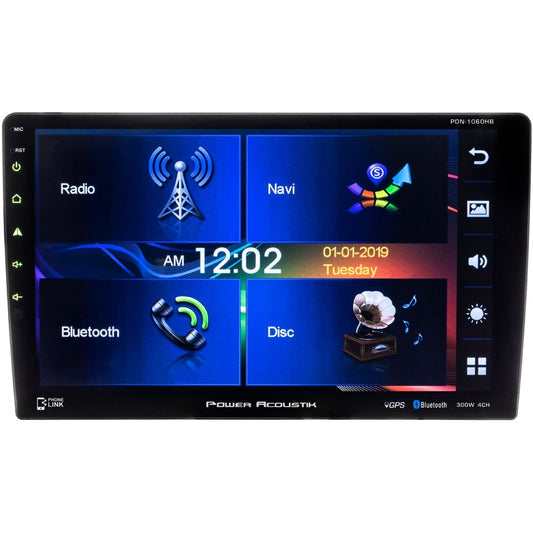 Power Acoustik PDN-1060HB | Double DIN with 10.6-inch Swiveling, LCD Touchscreen, Car Stereo with GPS Navigation and MHL PhoneLink — view 1