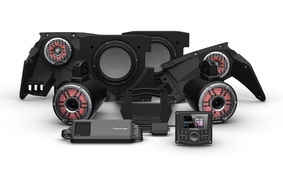 Rockford Fosgate 2017+ Can-Am X3 Stage 6 Audio System (Gen-3) X317-STG6 — view 2