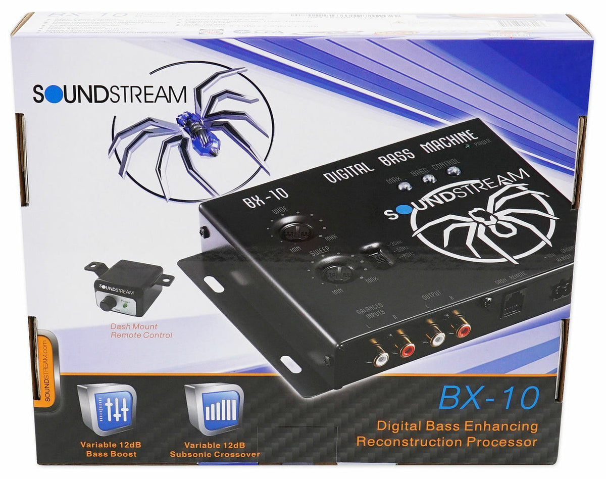 Soundstream BX-10D Digital Bass Reconstruction Processor with Remote Control — view 1
