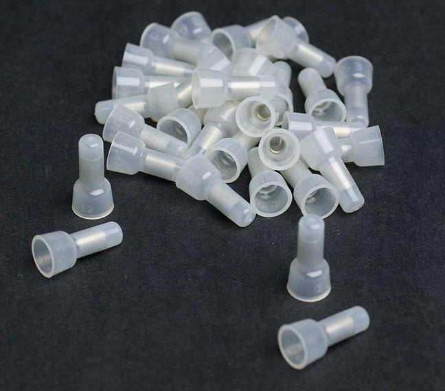 Xscorpion CC1614 Close-End Crimp Connectors 14 - 16 Gauge 100 Per Bag, Clear — view 5