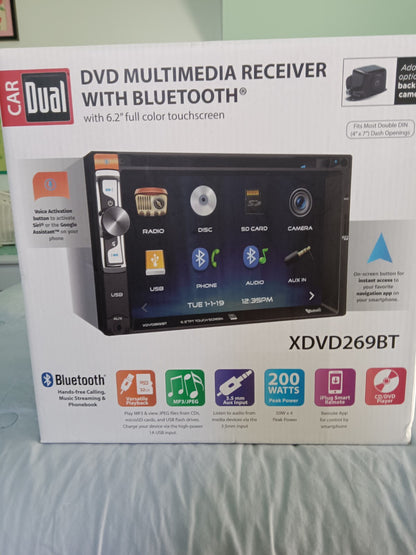 Dual Electronics 6.2" AV DVD Receiver - XDVD269BT — view 1
