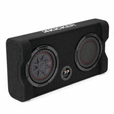 Kicker 48TRTP82 Down-Firing 8" CompRT 2-Ohm Enclosure — view 1