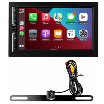 Jensen CAR723W-BC 7” Touchscreen Receiver with Backup Camera — view 1