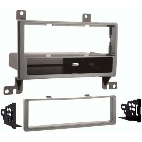 Metra 95-7325S Double DIN Dash Kit for 2007-2012 Hyundai Santa Fe (Silver) — view 2