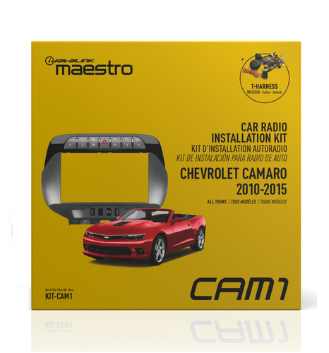 iDatalink Maestro KIT-CAM1 Dash and Wiring Kit for 2010-2015 Chevrolet Camaro — view 2