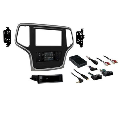 Metra 99-6536BZ Jeep Grand Cherokee 2014-2021 - Bronze Trim - TurboTouch Kit — view 3