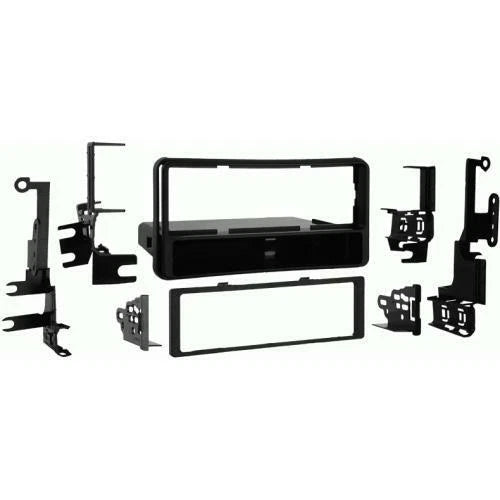 Metra 99-1008 Single DIN Black Stereo Dash Kit — view 1
