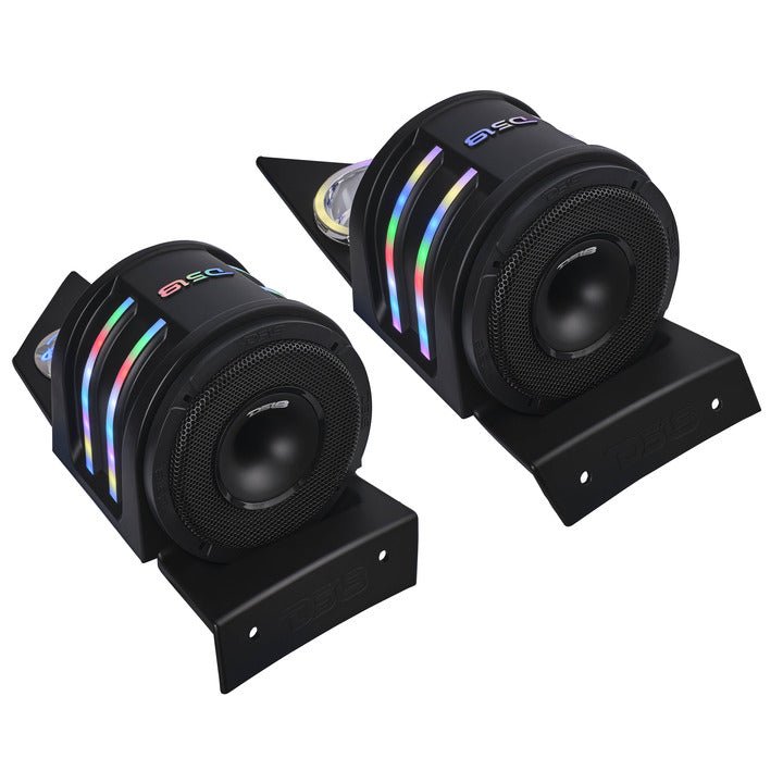 DS18 SLG-HD6V2 Headrest Enclosure Fits 4 x 6.5" Speakers — view 5