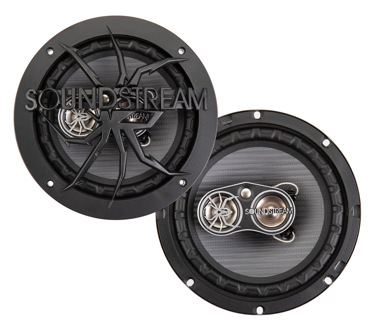 Soundstream PS-65 | 6.5" 4-Way Full Range Coaxial Speakers 300W (Pair) — view 1