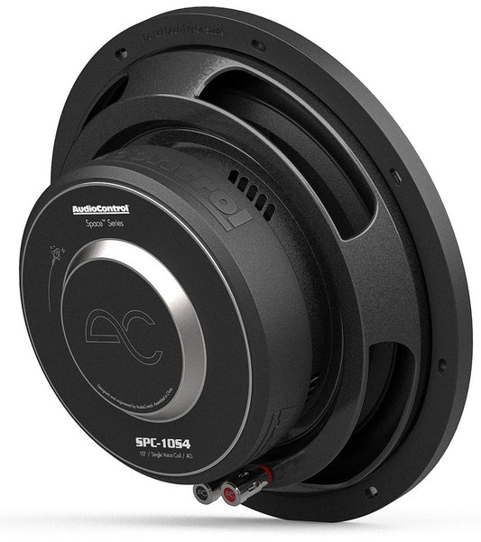 AudioControl SPC-10S4 Space Series 10-Inch Single 4-Ohm Low Profile Subwoofer — view 1