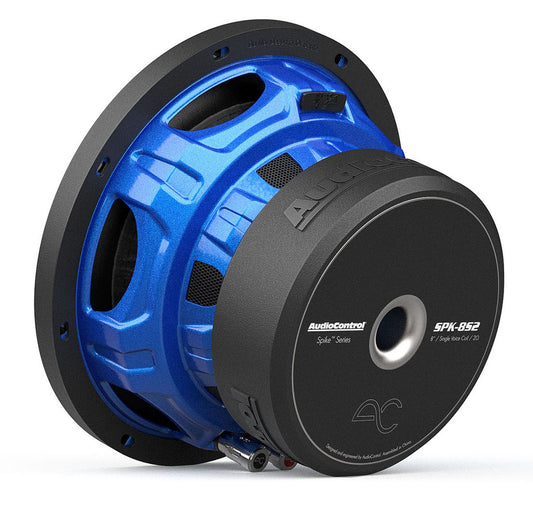 AudioControl SPK-8S2 Spike Series 8-Inch Single 2-Ohm High-Performance Subwoofer — view 1