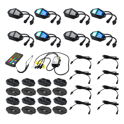 Stinger SPXDK8 enLIGHT10 8-Way Expandable Dynamic RGB Rock Light Kit — view 1