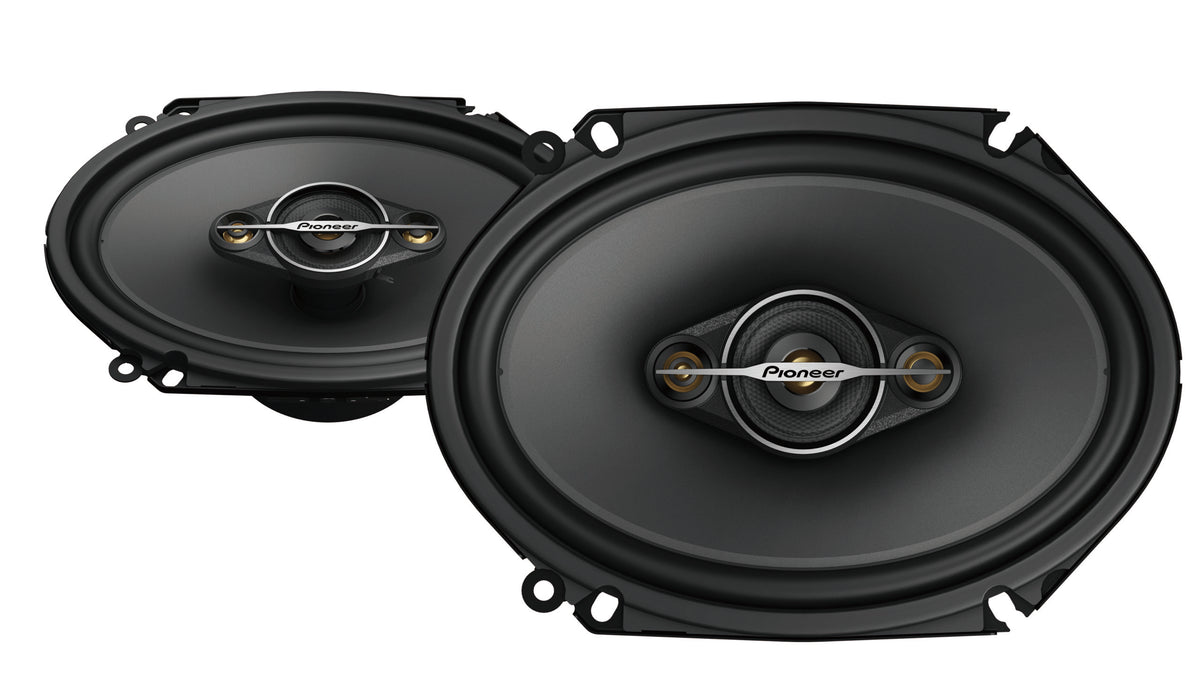Pioneer TS-A6881F 6" x 8" 350W 4-Way Full-Range Coaxial Speakers (Pair) — view 5