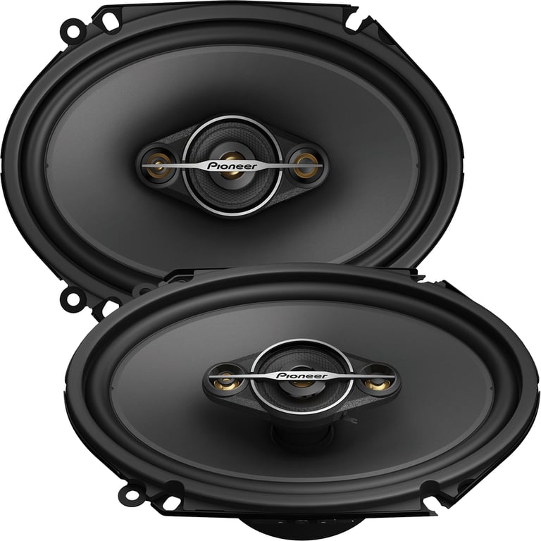 Pioneer TS-A6881F 6" x 8" 350W 4-Way Full-Range Coaxial Speakers (Pair) — view 1