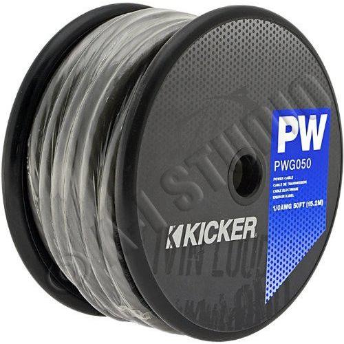 Kicker PWG050 (GRAY) 1/0AWG, 50 ft Power Wire — view 2