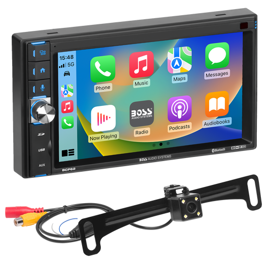 BOSS Audio Systems BCP62-RC Car Stereo - Apple Car