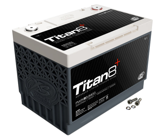 XS Power 12V PWR-S5-3400 Titan8 Series Lithium Titanate Oxide (LTO) Series Battery — view 1
