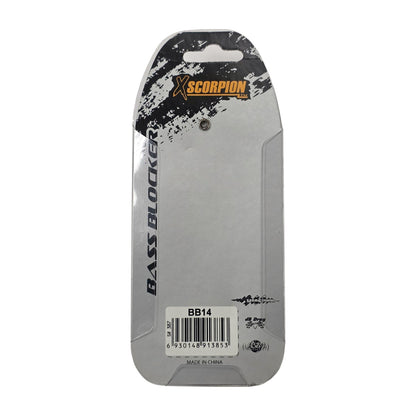 Xscorpion BB14 package back with model number and barcode